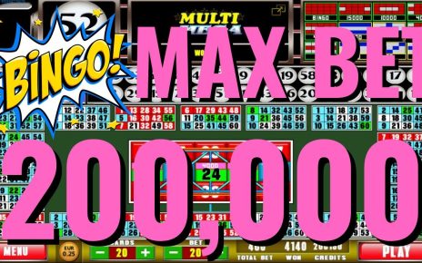 05 Online Casino | Multi Mega Bingo | MAX BET | CREDITS 200,000 ?????