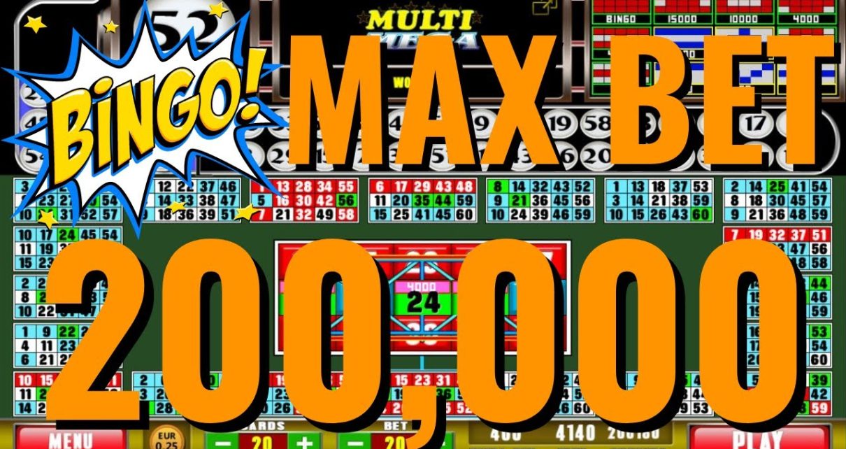 06 Online Casino | Multi Mega Bingo | MAX BET | CREDITS 200,000 ?????