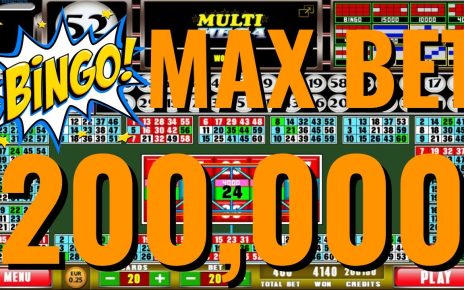 06 Online Casino | Multi Mega Bingo | MAX BET | CREDITS 200,000 ?????