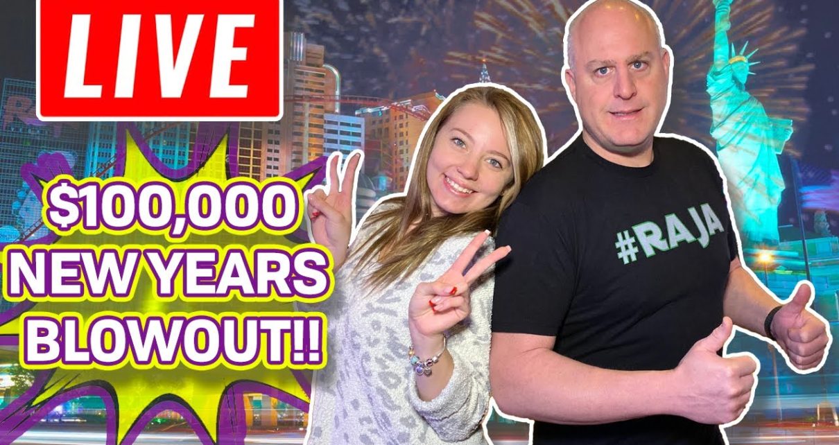 ? 0,000 High Limit New Years Slot Spectacular ? Massive Casino Live Play in Las Vegas!