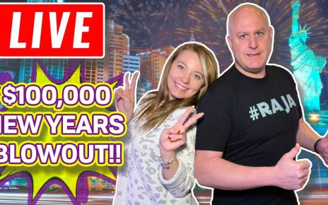 ? 0,000 High Limit New Years Slot Spectacular ? Massive Casino Live Play in Las Vegas!