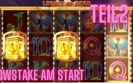 100€ Experiment im Online Casino bei Legacy of Dead mit Lowstake und Bonus Hanz Teil2