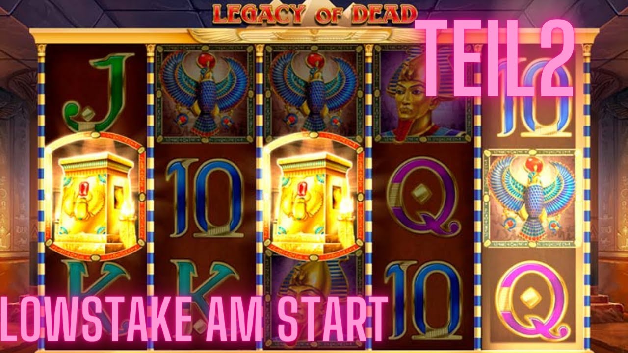 100€ Experiment im Online Casino bei Legacy of Dead mit Lowstake und Bonus Hanz Teil2