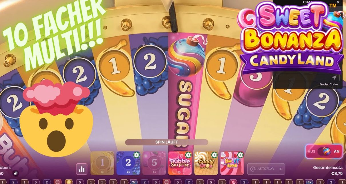 1000€ Online Casino Experiment – Wir testen verschiedene Casinos mit 50€ (Sweet Bonanza Live) portion 4