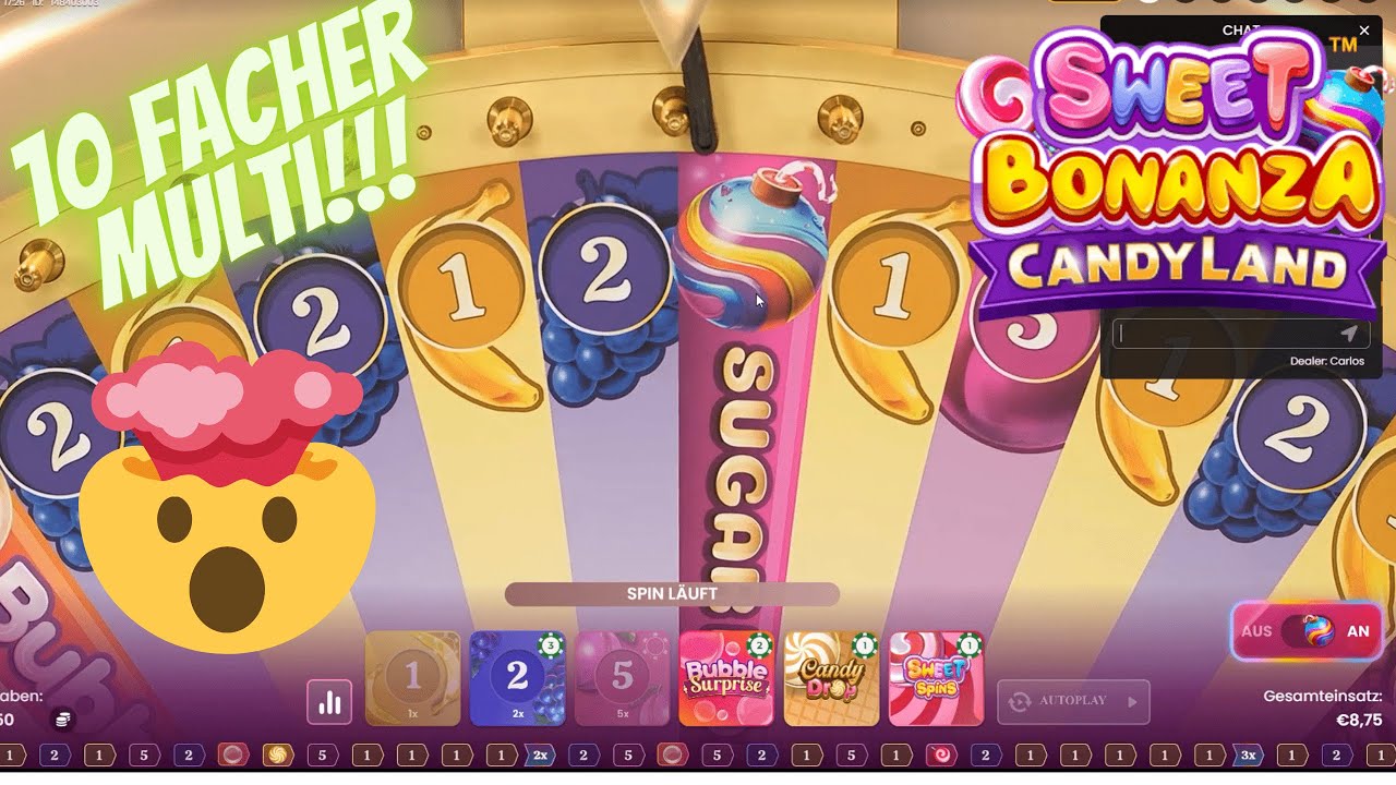 1000€ Online Casino Experiment - Wir testen verschiedene Casinos mit 50€ (Sweet Bonanza Live) Part 4