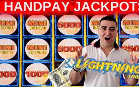 2 HANDPAY JACKPOTS On High Limit Moon Race Slot Machine | Casino Jackpot Live 2021 | SE-7 | EP-16