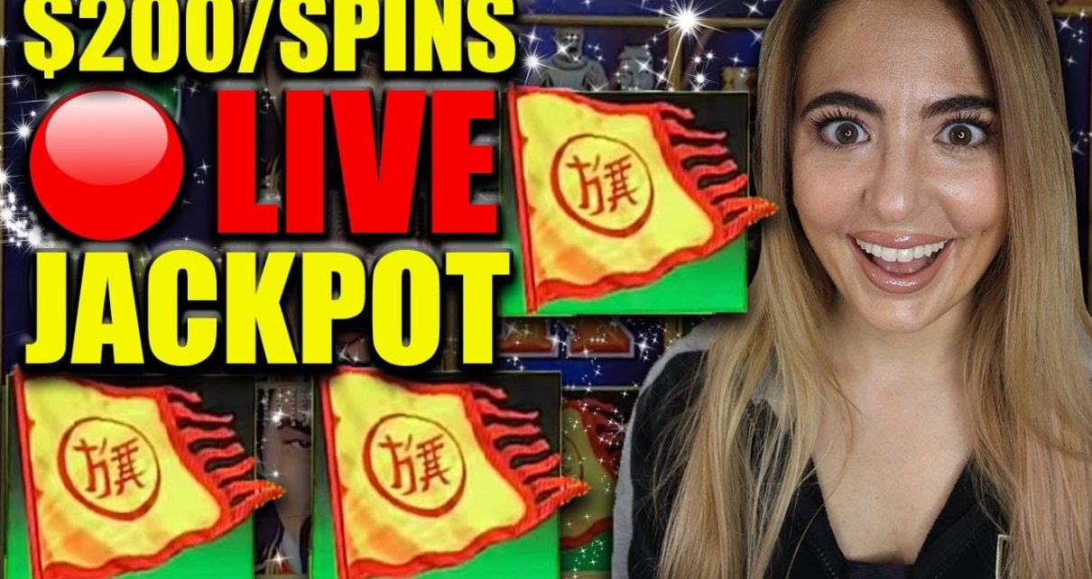 ?0/SPIN JACKPOTS On Dragon LINK LIVE For MY BIGGEST LIVE STREAM EVER!!