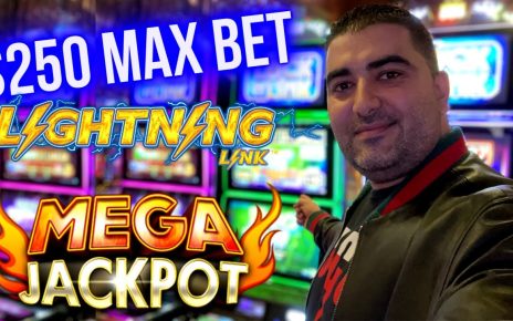 0 Max Bet NON STOP BONUSES On Lightning Link ?High Limit Live Casino Play From Las Vegas