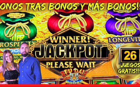 ?26 JUEGOS GRATIS EN PROSPERITY!! MI PRIMER JACKPOT EN RESORTS CASINO AC ⭐️