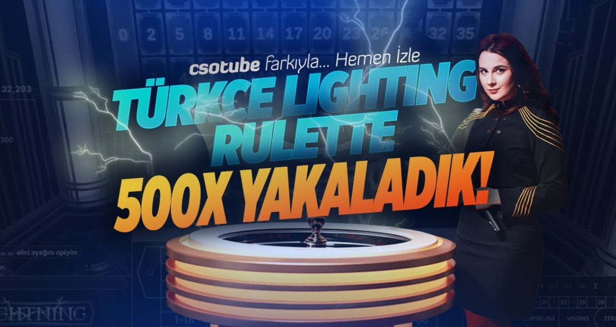 500X YAKALADIK / MUHTEŞEM TÜRKÇE LİGHTNİNG
