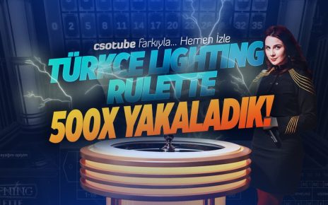 500X YAKALADIK / MUHTEŞEM TÜRKÇE LİGHTNİNG #rulet #casino #casinoorhan