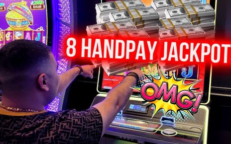 8 HANDPAY JACKPOTS & MASSIVE COMEBACK ! Playing High Limit Slots In Las Vegas Casinos