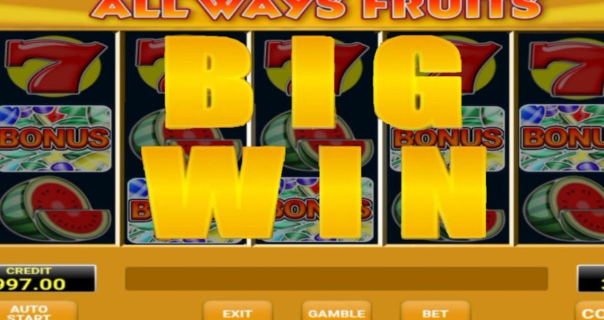 ALL WAYS FRUITS CASINO BIGWIN & BONUSSPINS ? أفضل لعبة للزوالي و للنهاية الفرج