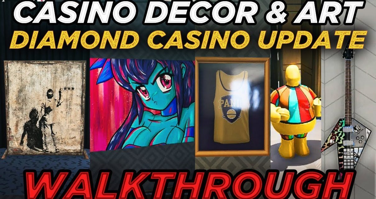 All Diamond Casino Interior Decorations, Paintings & Sculptures (GTA 5 Online Casino Update)