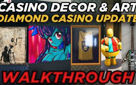 All Diamond Casino Interior Decorations, Paintings & Sculptures (GTA 5 Online Casino Update)