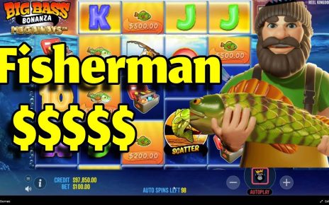 BIG BASS BONANZA MEGAWAYS BIG WIN ??? Many Bonuses Pragmatic online casino