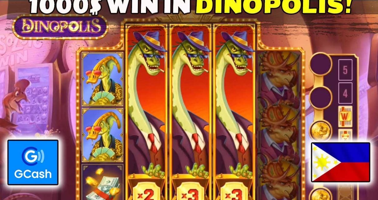 BIG WIN $ 1000 IN ONLINE CASINO PHILIPPINES existent MONEY (USING GCASH) / ? DINOPOLIS SLOTS ONLINE