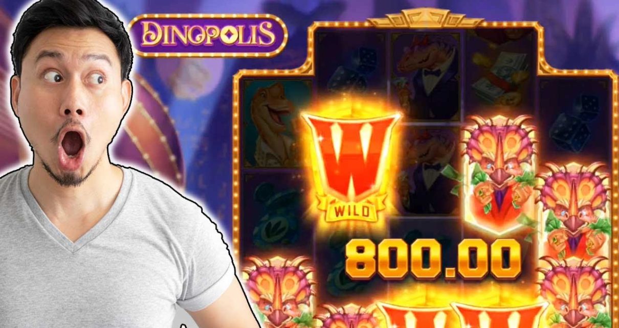 BIG WIN 800 $ IN DINOPOLIS SLOTS! ? ? ONLINE CASINO PHILIPPINES
