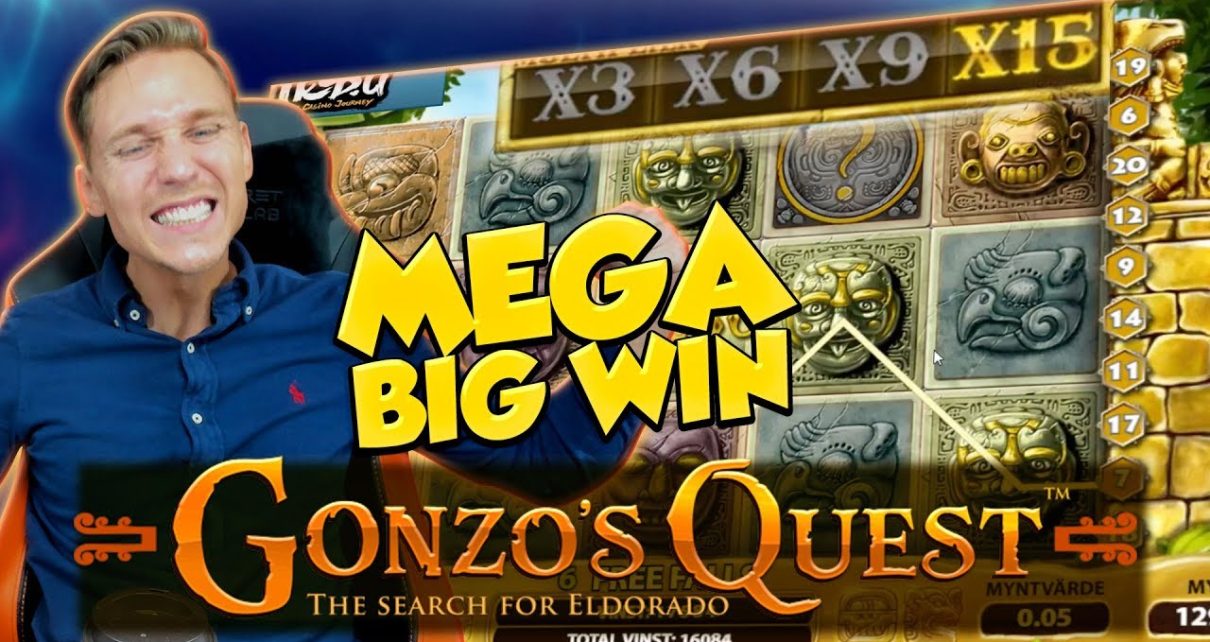 BIG WIN!!!! Gonzos Quest Big win – Casino – Bonus compilation (Online Casino)