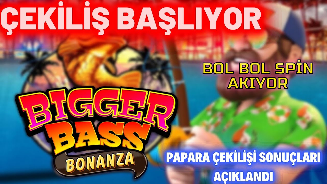 BIGGER BASS BONANZA| Çekiliş Gardaşş | Hasan Dayıdan Spinler Akıyor #pragmatic #casino #slot #bigwin