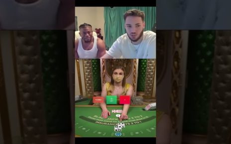 BLACKJACK GAMBLING ON STREAM! ONLINE CASINO GOAL