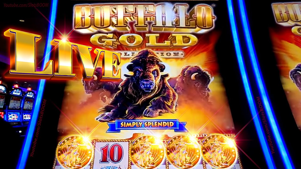 BUFFALO GOLD BONUSES!!! BIG WIN - Aristocrat SLOTS IN CASINO