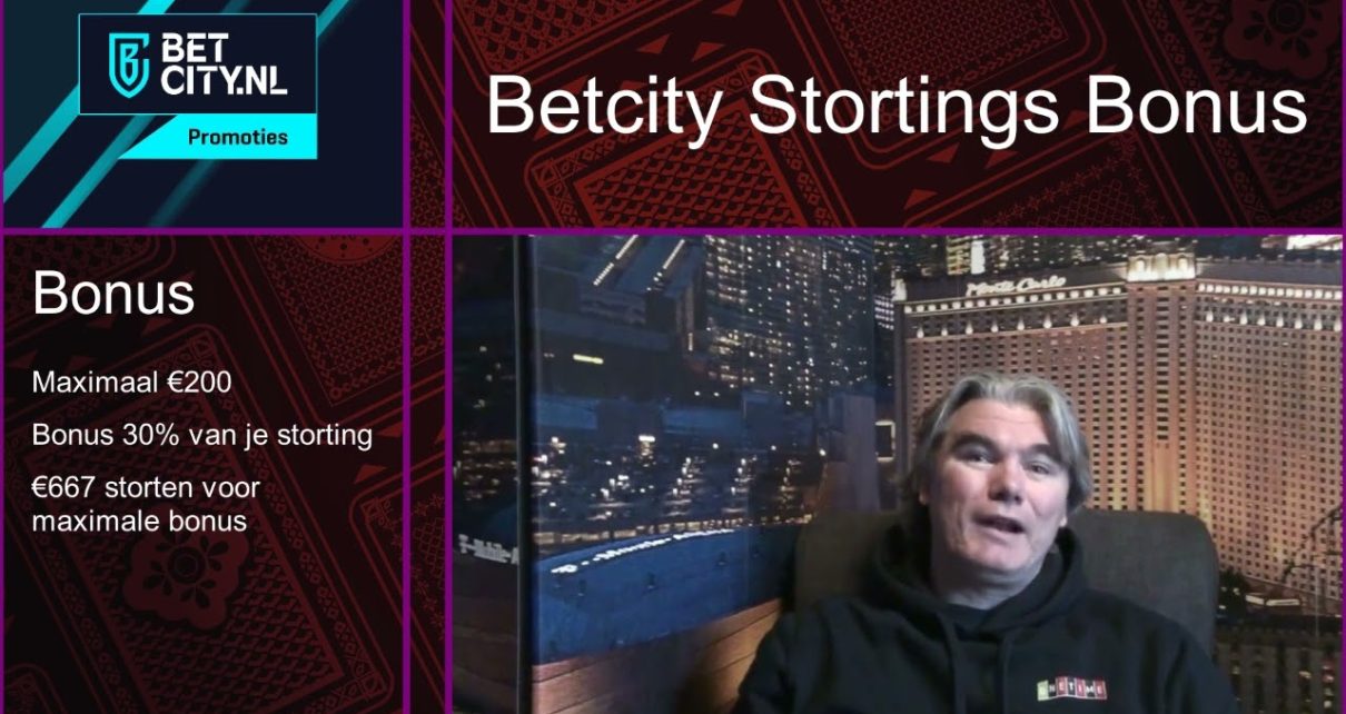Betcity 30% Stortings Bonus | Versla Het Online Casino