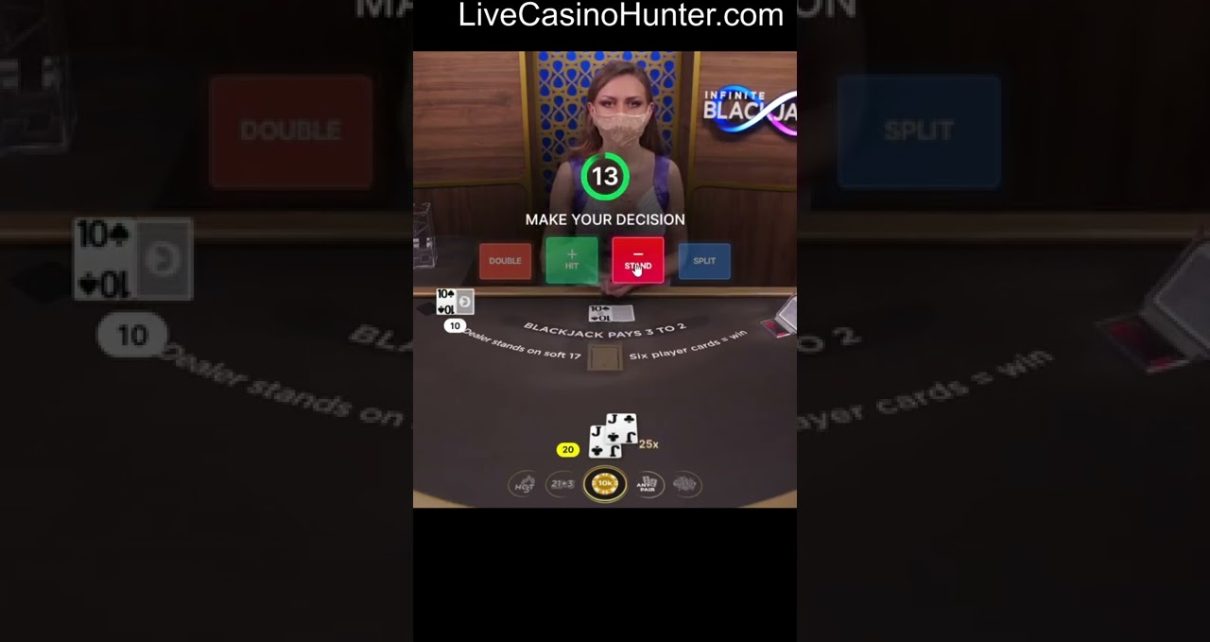 ? Big Bet on BJ ?High Roller Live BlackJack Online Casino #shorts #livecasino #gambling