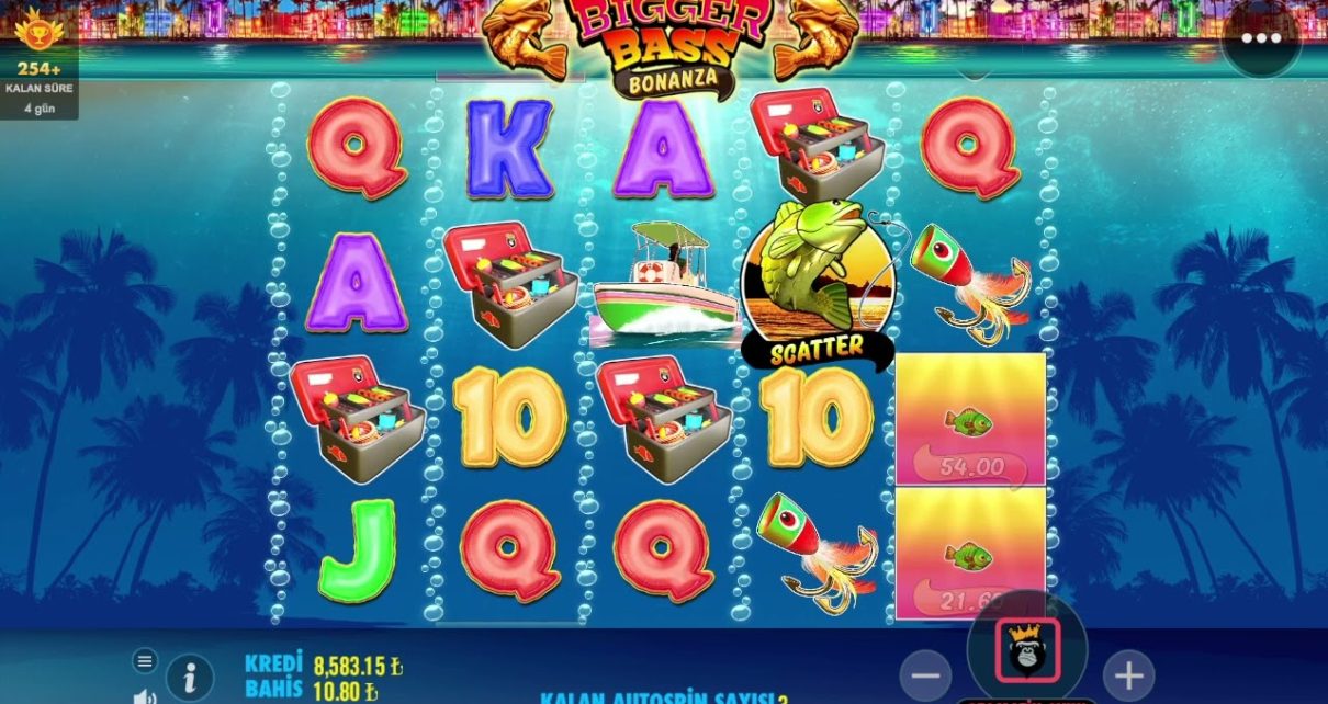 Bigger Bass da 60tl Bahis Değeri Gelen Muazzam kazanç #rulet #casino