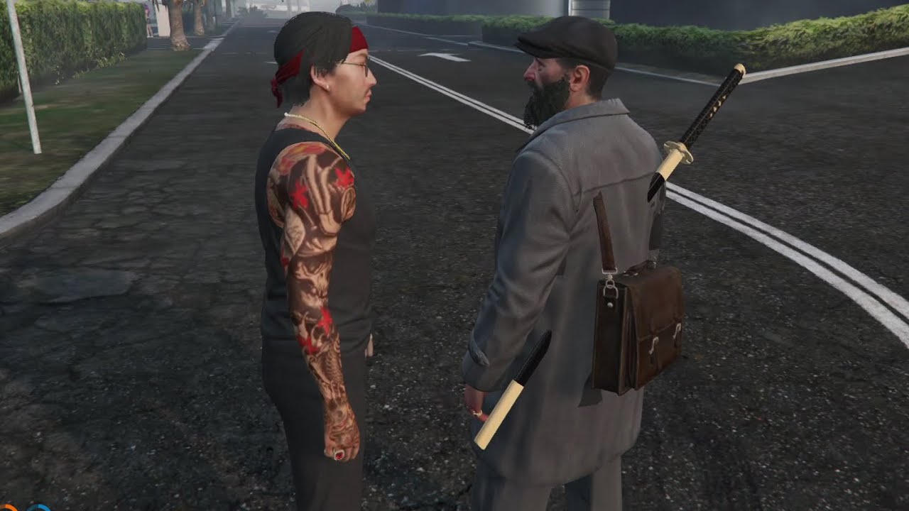 Buddha and Mr K run into each other outside of the Casino | GTA RP NoPixel 3.1