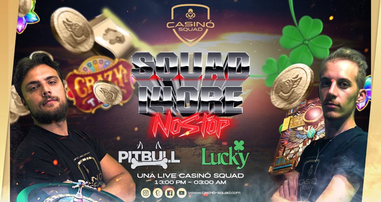 CASINÒ ONLINE ITA - [02/01 - 13.00] - 14 ORE NO STOP - PITBULL & LUCKY