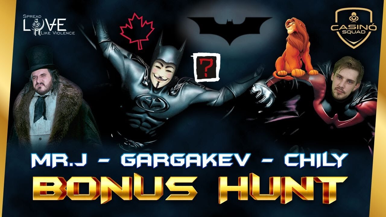 CASINO ONLINE ITA - MISTER J FT GARGAKEV VS CHILY - BONUS HUNT START 25 K - la storia la fa chi osa