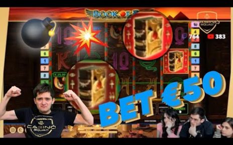 ? CASINÒ ONLINE: Mr. Value e Mr. J PRENDONO un #bonus alla slot Book of Ra a bet 50€ ?