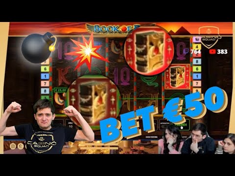 ? CASINÒ ONLINE: Mr. Value e Mr. J PRENDONO un #bonus alla slot Book of Ra a bet 50€ ?