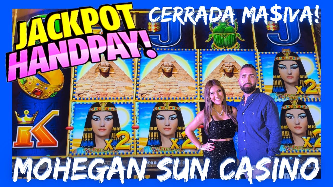 ?CERRADA MASIVA X2 X2 X2!! ❤️EGYPTIAN JEWELS DOLLAR STORM JACKPOT EN MOHEGAN SUN CASINO