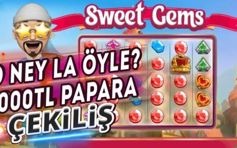 Casino Slot Oyunları Sweet Gems 600x || Papara Çekilişi Gelsin✓ #slot #slotoyunları #slotvideoları