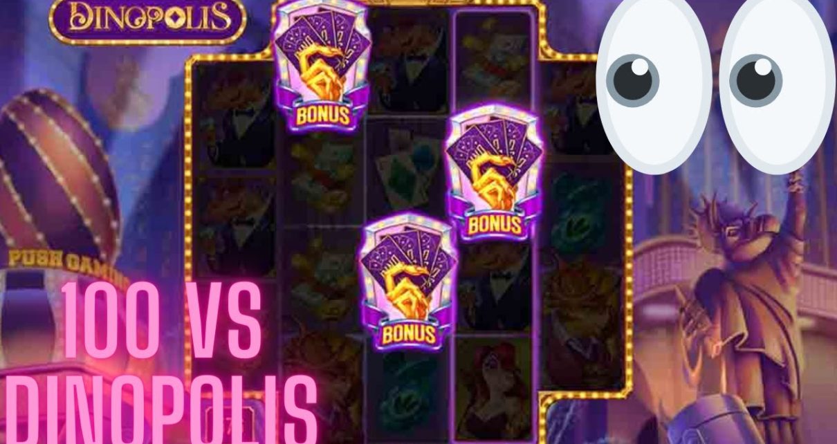 Dinopolis VS 100 Online Casino Deutsch Bonus Hanz geht All In bei dieser Slot!