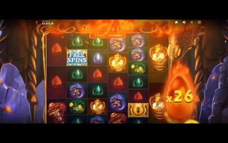 Dragon's Fire Online Casino Slot Machine Big Win