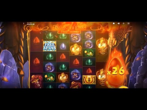 Dragon's Fire Online Casino Slot Machine Big Win