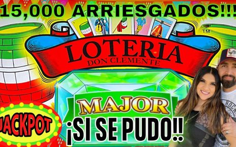 ?GANAMOS EN LOTERÍA‼️ EL BARRIL DE FIESTA SLOT MACHINE❗️HUGE MAJOR JACKPOT‼️ #LOTERIA #HARDROCKAC