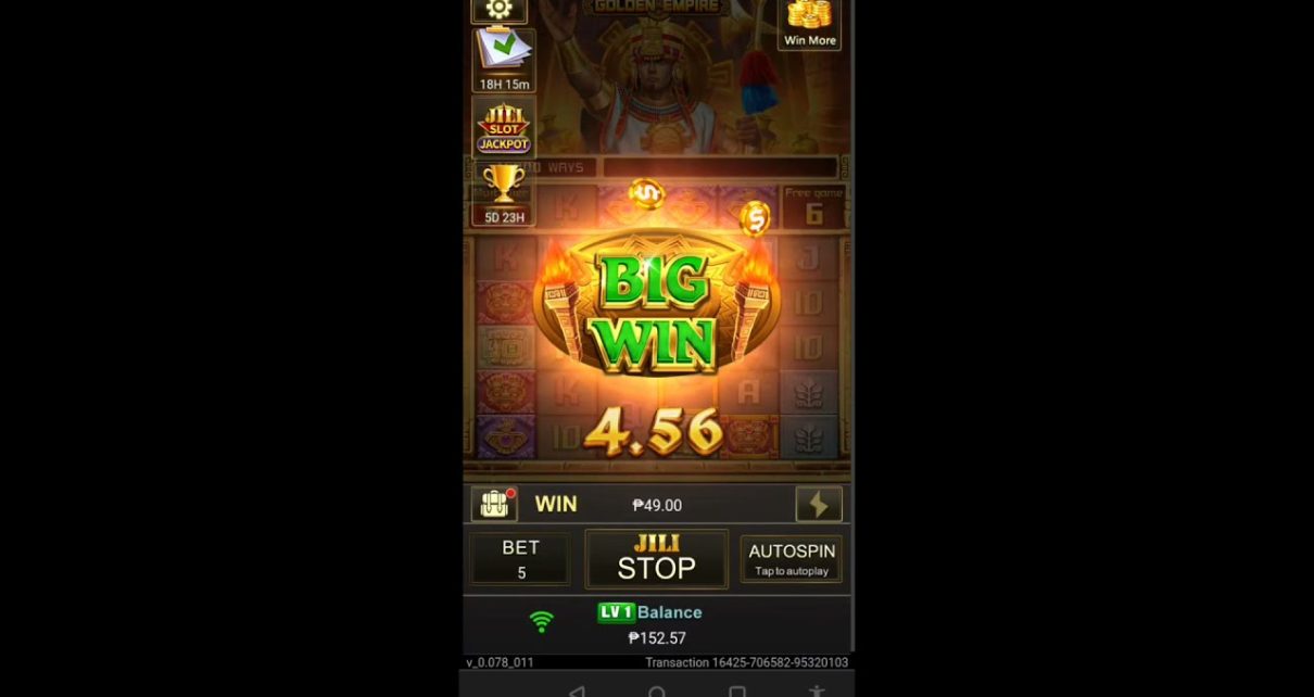 GOLDEN EMPIRE | ONLINE CASINO | PLAY BUTTON