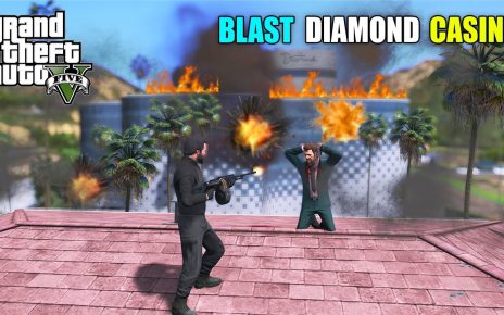 GTA 5 : MICHAEL KILLING DIAMOND CASINO possessor & BLAST DIAMOND CASINO || BB GAMING