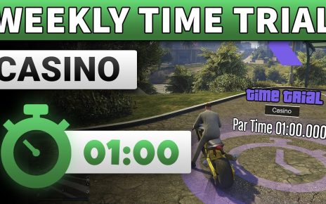 GTA 5 Time Trial This Week Casino | GTA ONLINE WEEKLY TIME TRIAL CASINO (01:00)