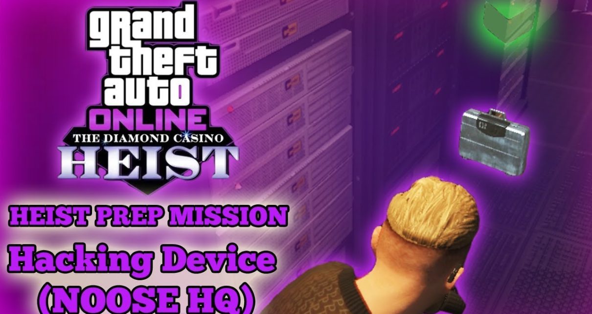 GTA Casino Heist Prep Mission – Hacking Device from NOOSE HQ GTA Casino Heist Prep Mission – Hacking Device from NOOSE HQ