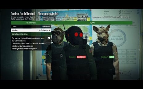 GTA ONLINE Casino Heißt GROUP 6 (3 People)