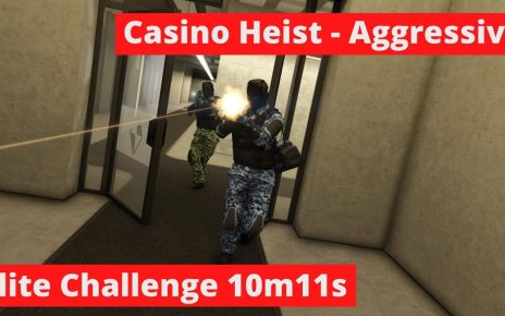 GTA Online – Casino Heist – Aggressive in 10m11s (Elite Challenge, 2P)