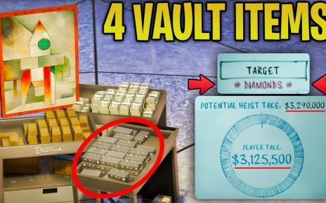 GTA Online Casino Heist – BEST & MOST VALUABLE Vault Items (Diamonds, Gold, Art & Cash)