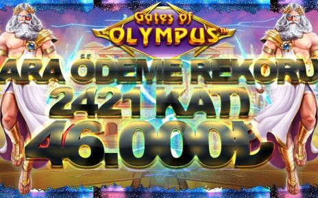 Gates Of Olympus | Ara Ödeme Rekoru 2421 Katı 46K  !!! #casino #gatesofolympus #sweetbonanza #slot