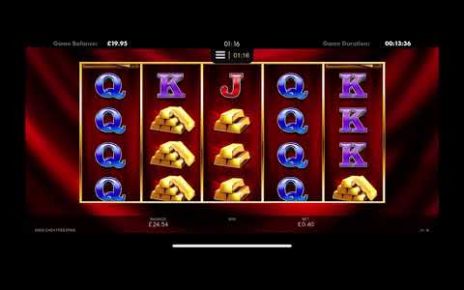 Gold cash slots  40&20p stake 777 online casino