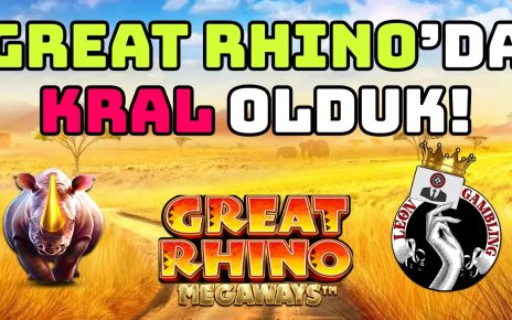 #GreatRhinoMegaways'de Ortalığı Kasıp Kavurduk! – Leon Gambling #casino #slot#slotoyunları#pragmatic